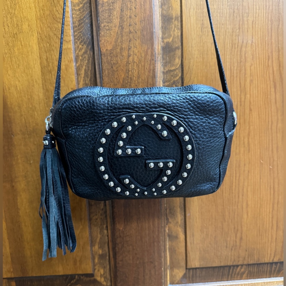 Gucci studded soho bag